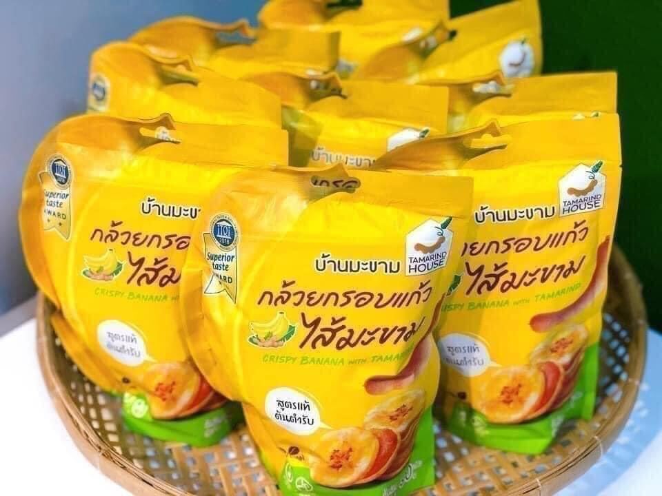 🍌🍌bánh chuối kẹp me cay thái lan 💥💥