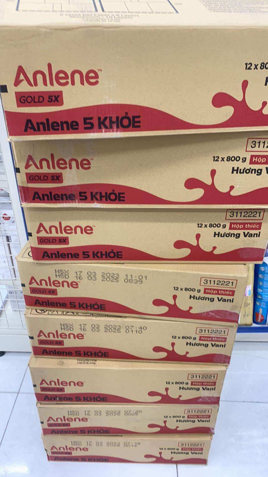 Sữa bột Anlene 5x 800g [Date 03/2025]