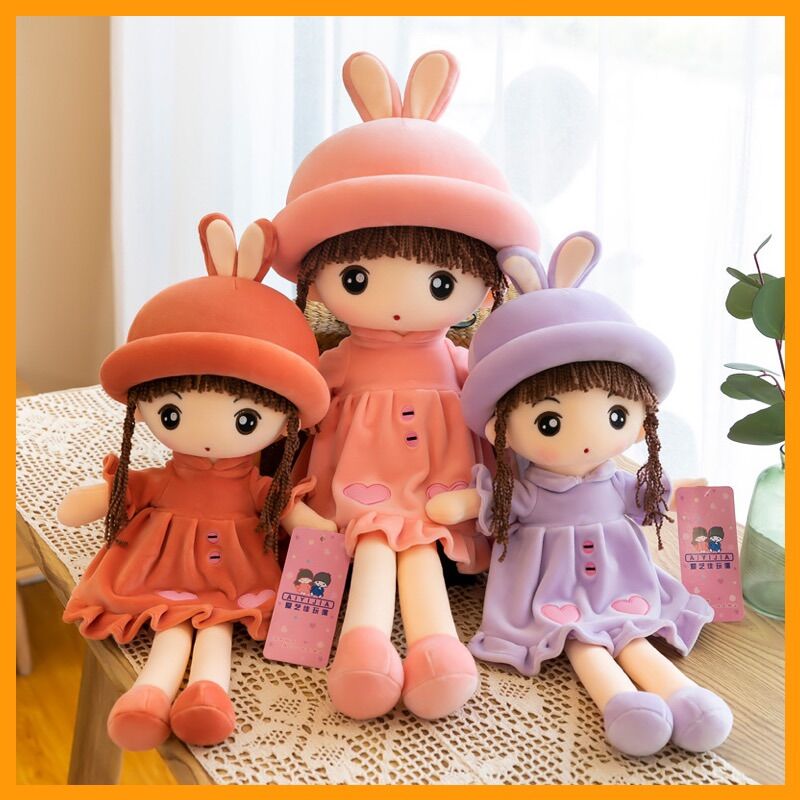 Búp bê nhồi bông cao cấp miniso