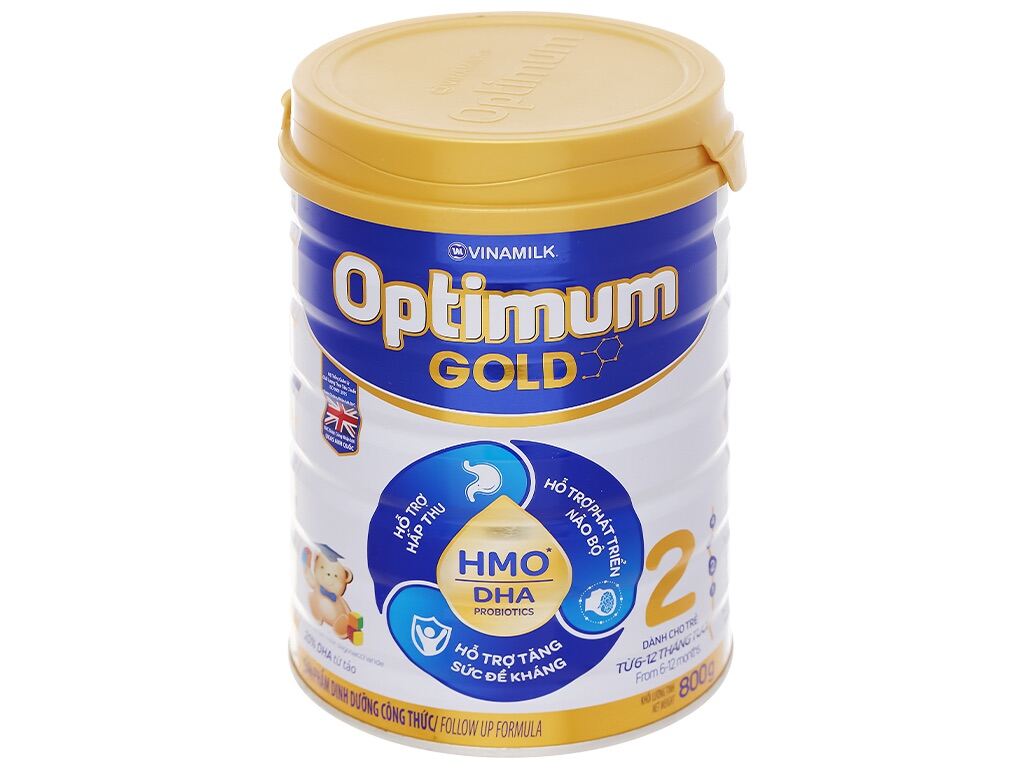 Sữa bột optimum gold 2 800g