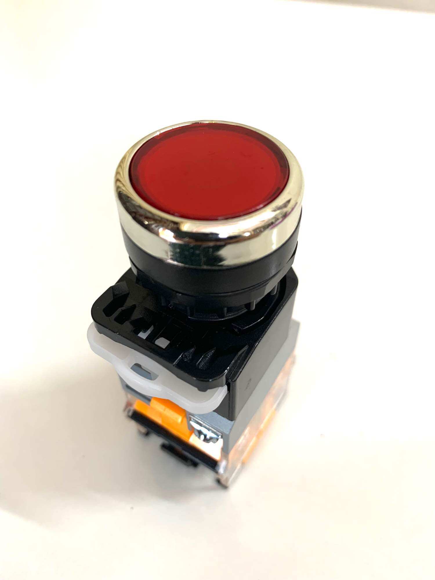 Nút Nhấn LA38-11DN Nhả Có Đèn 10A NO/NC phi 22mm