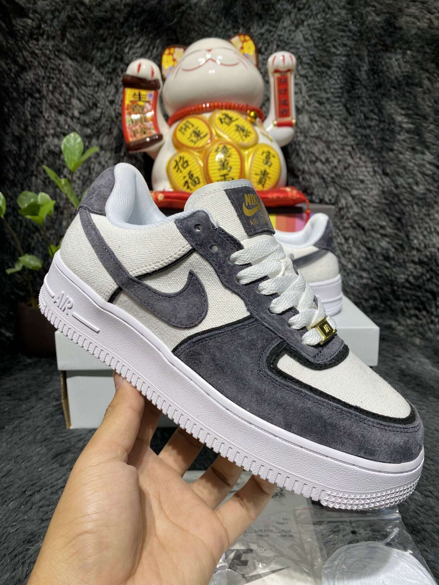 Giầy af1 xám size 36-39