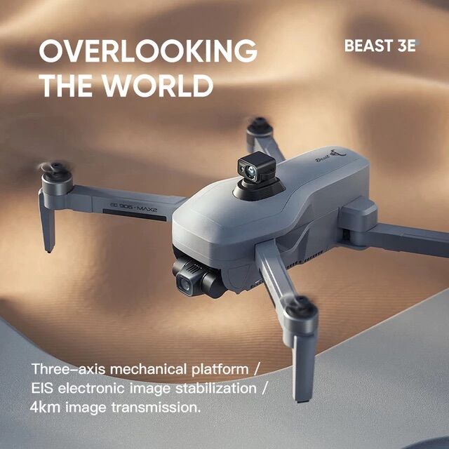 Flycam SG906 MAX2 5000MAH Gimbal 3 Trục 4k Eis chống va chạm