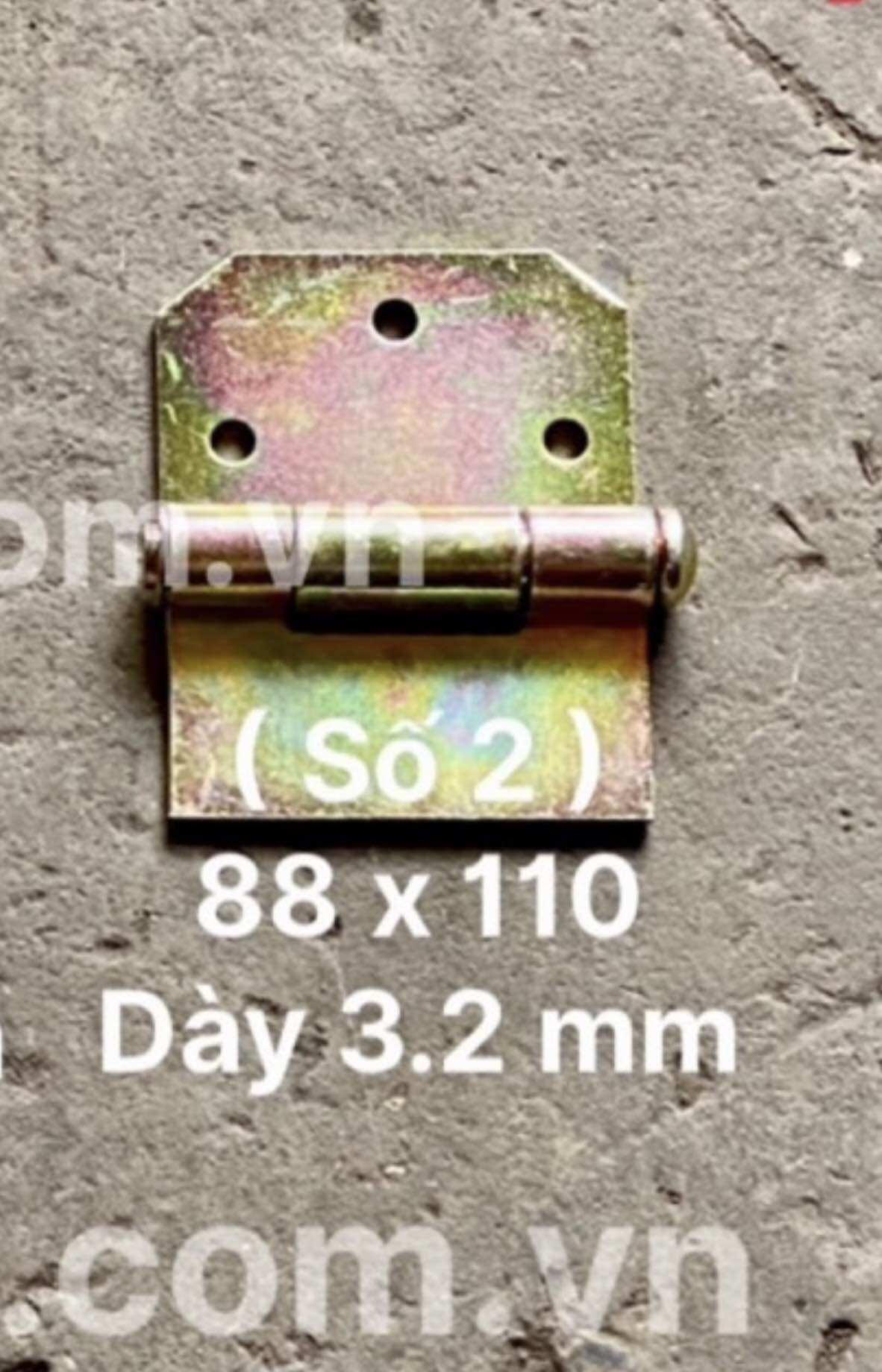 Combo 02 cái - bản lề xe ôtô tải ( sắt xi )