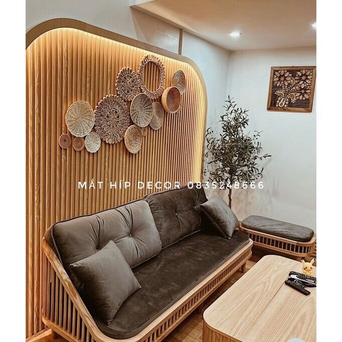 Set treo tường vintage 17 chi tiết
