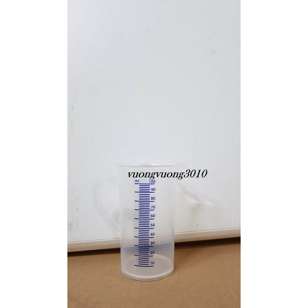 Ca đong nhựa dùng trong pha chế, chế biến các loại dung tích 50ml, 100ml, 250ml, 500ml