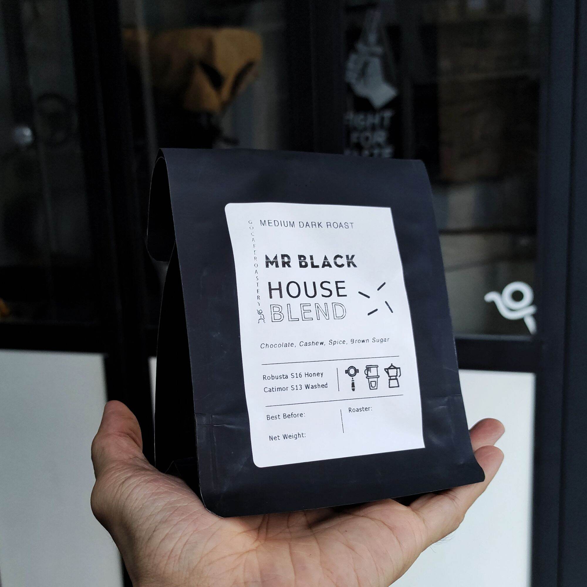 House Blend Espresso, Cà phê BLEND MR BLACK - G.O Cafe Roastery