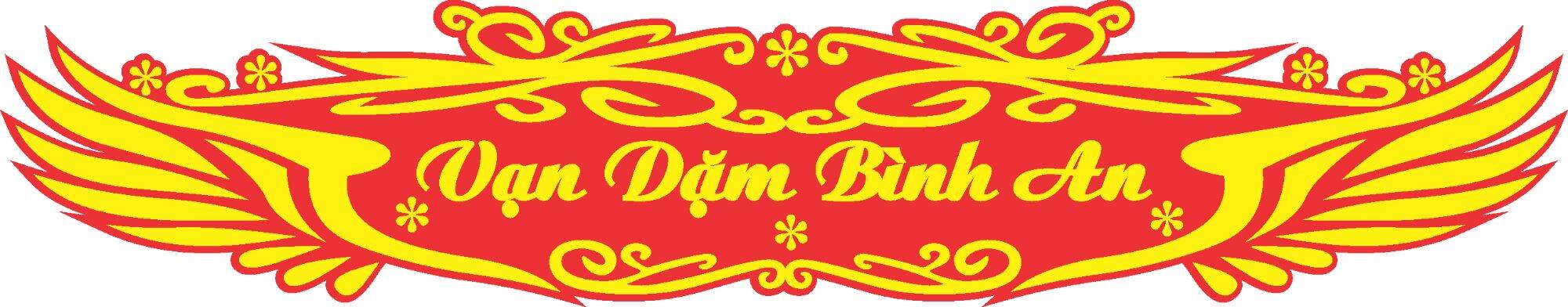 Tem dán xe vạn dặm bình an lộc phát mới