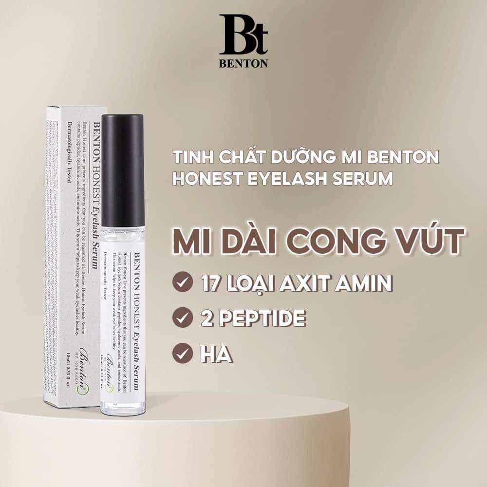 [XẢ DATE T09/2024] DƯỠNG MI BENTON HONEST EYESLASH SERUM