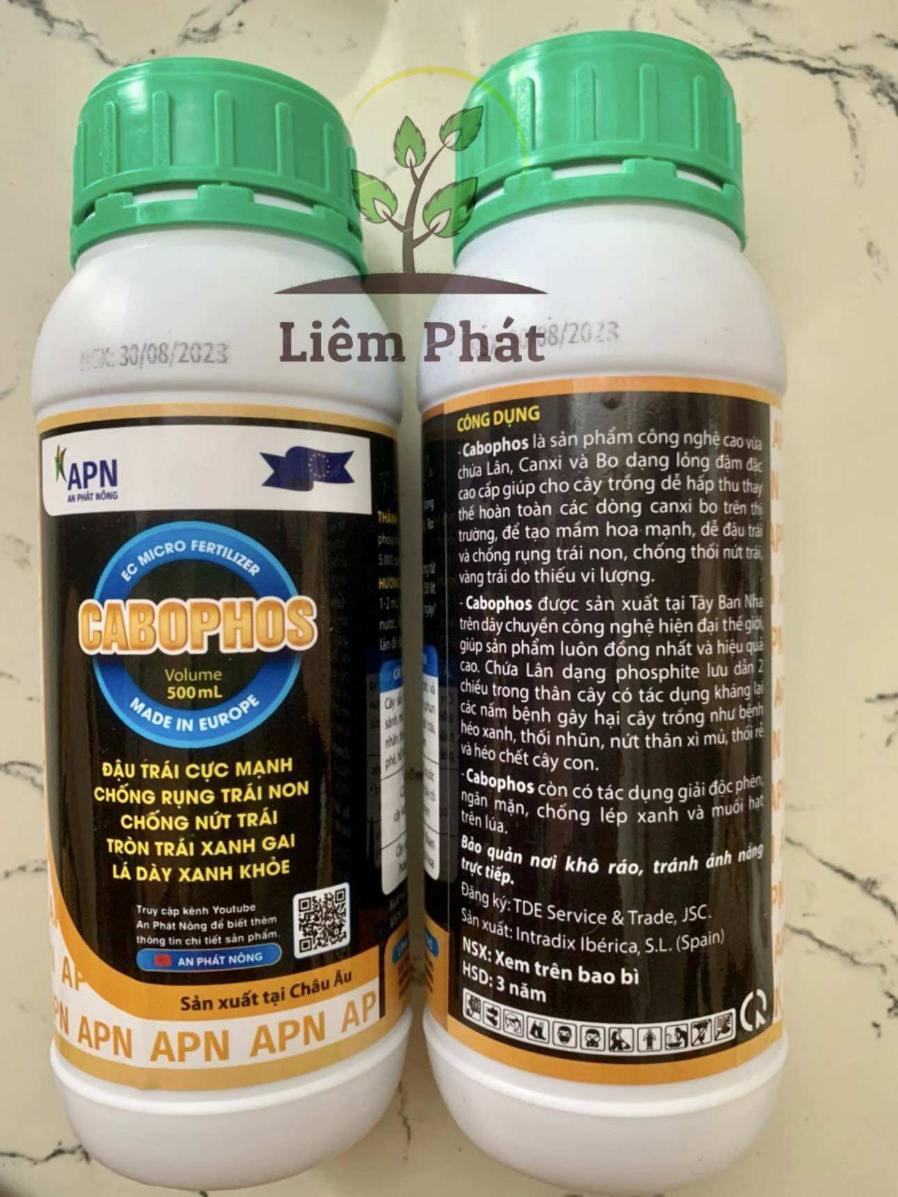 1 chai Cabophos 500ml của An phát nông