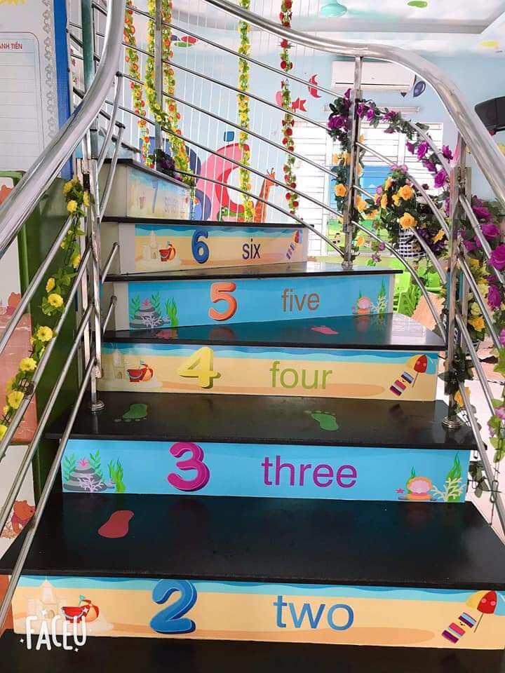 20 bậc cầu thang số tiếng anh