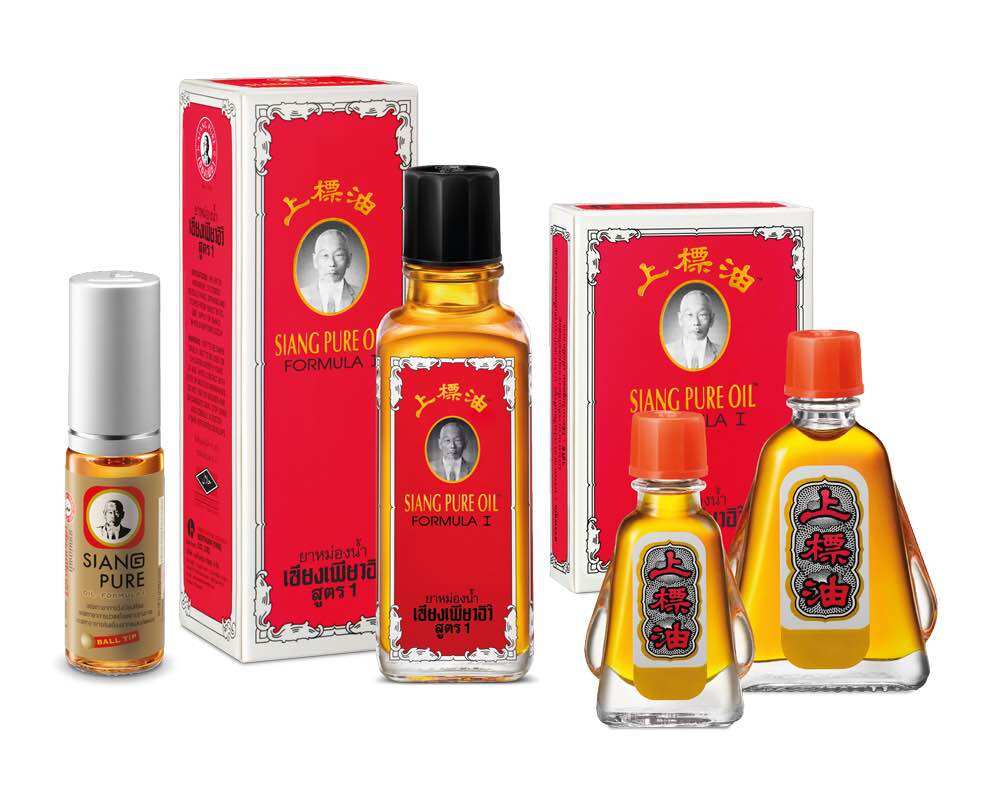 Dầu gió ông già thái lan siang pure | chai 3cc - 7cc - 25cc