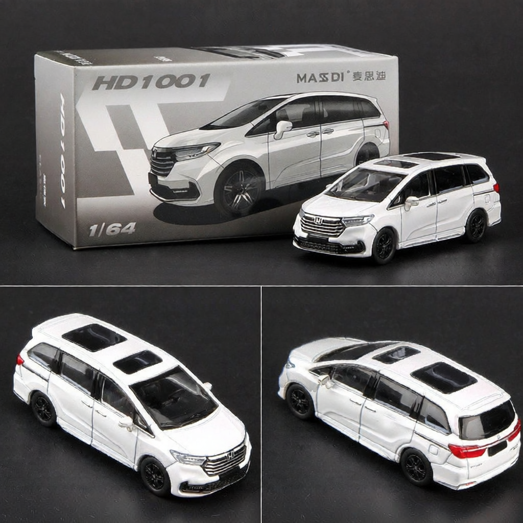 MASSI | Mô Hình Hợp Kim Toyota Land Cruiser Tỷ Lệ 1:64 Màu Đen
