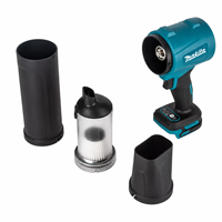 Makita | Quạt Thổi Điện Cầm Tay Turbo Blower Jet Fan 300000RPM 400M/S Thổi Bụi Thổi Lá Tương Thích Với Pin Makita 18V