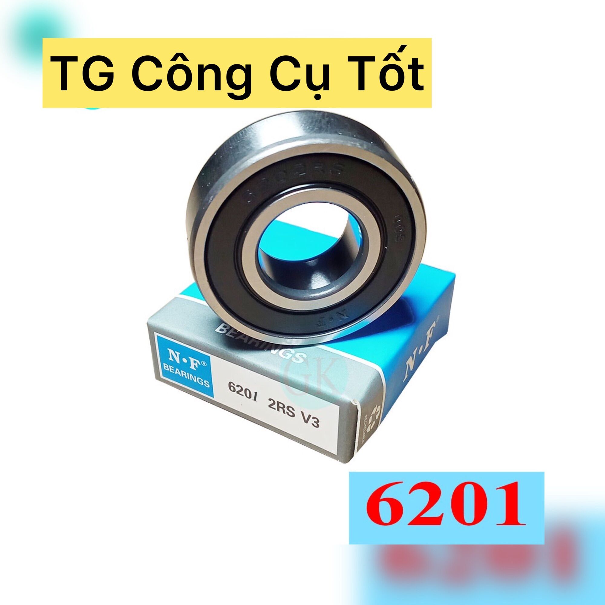 Vòng bi 6201 nf - bạc đạn 6201 chính hãng nf
