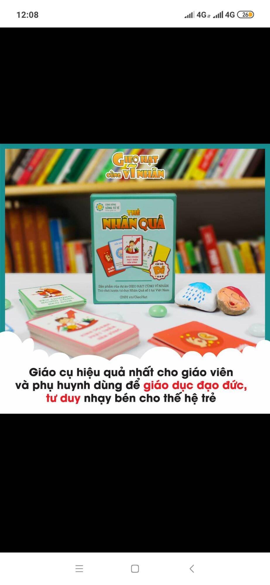 Card Game Nhân Quả - Thẻ Nhân Quả
