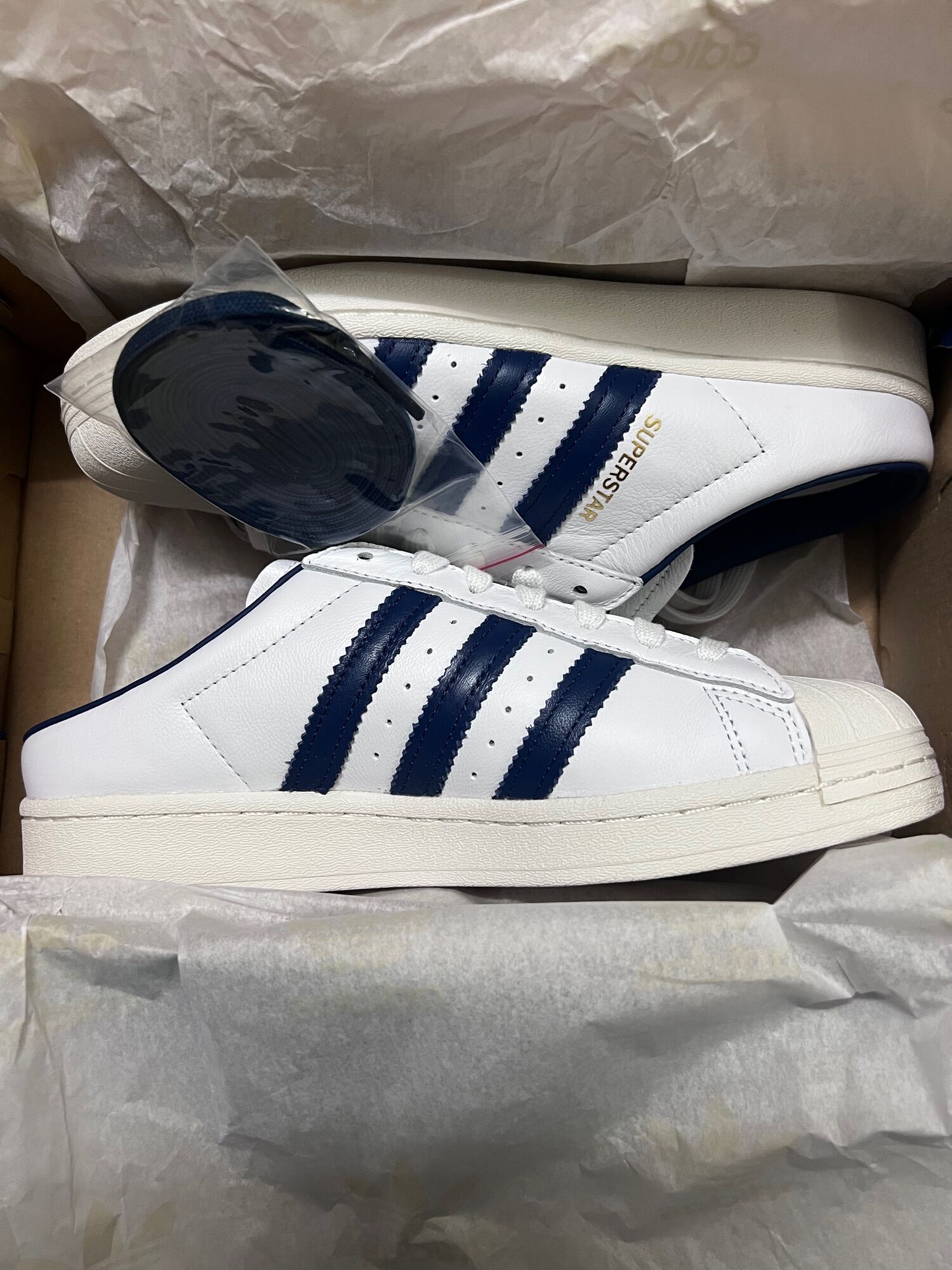 Giày Adidas Superstar Mule 💯