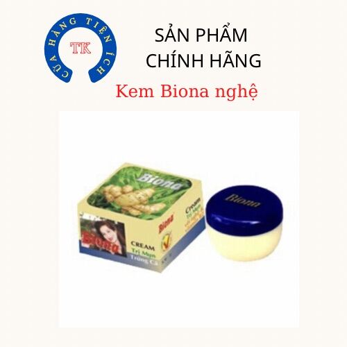 Kem biona nghệ 3g ngừa mụn đầu trắng, đầu đen