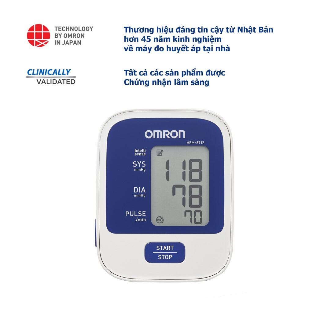Máy đo huyết áp Omron 8712