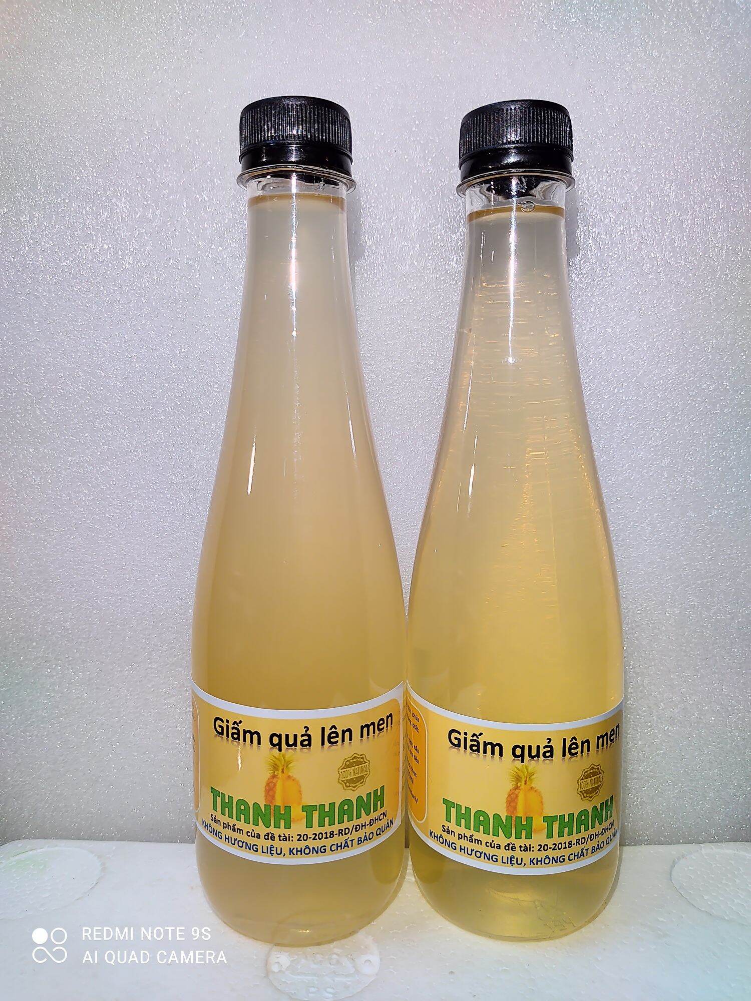 Giấm dứa Thanh Thanh, chai 500ml
