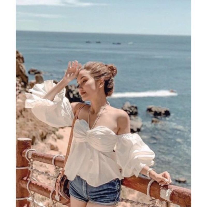 ÁO TRỄ VAI TIỂU THƯ RU1