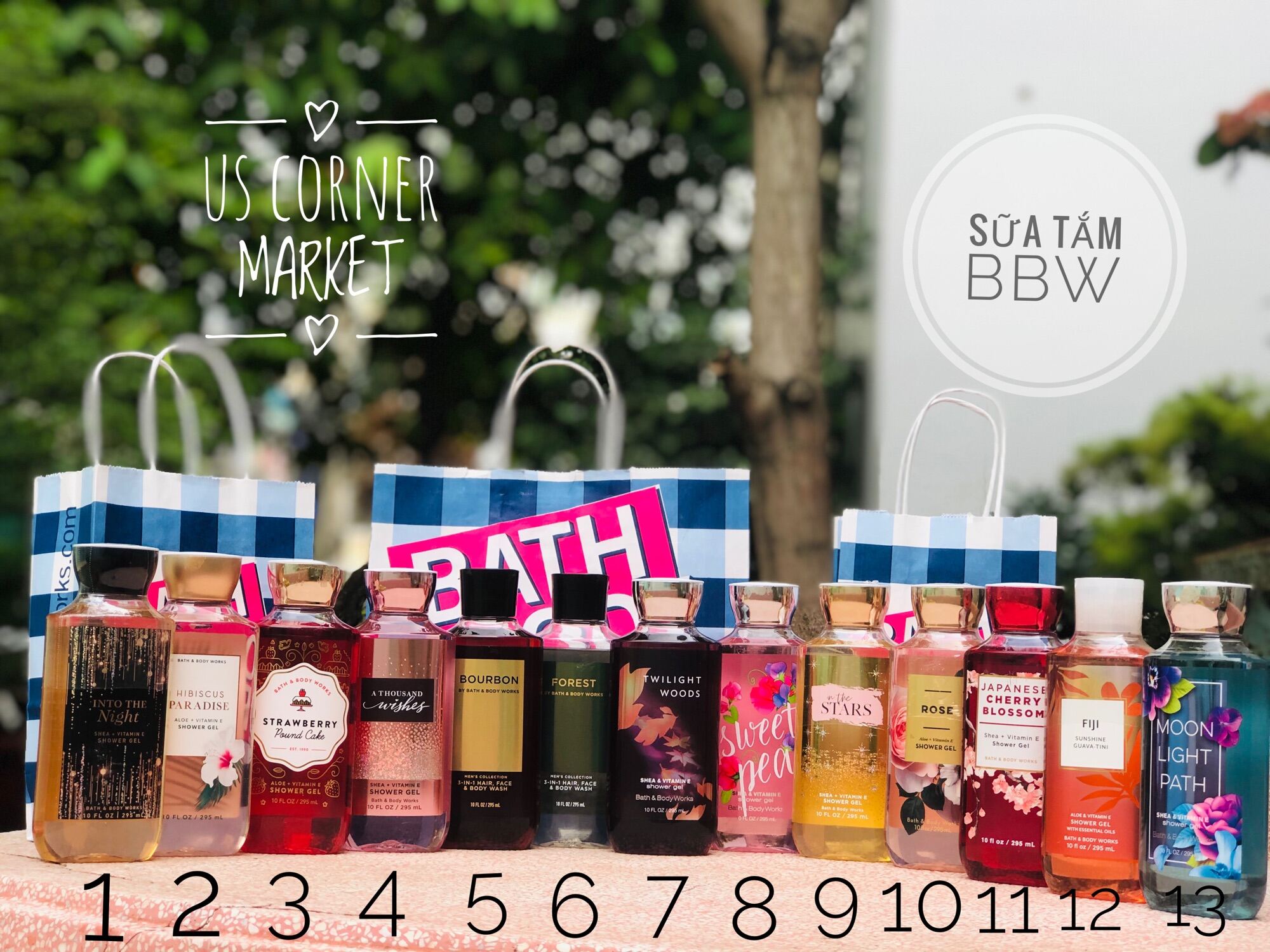 [Hcm][Hàng Mỹ] Sữa Tắm Nam Và Nữ Bath And Body Works Dạng Gel 295Ml