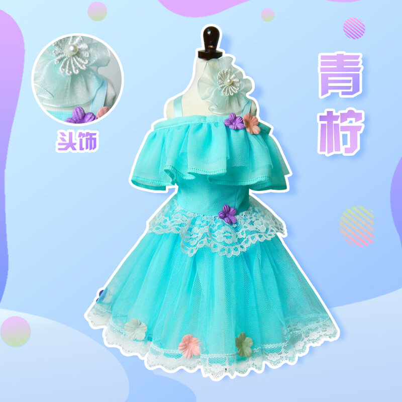 Búp bê ye loli, váy búp bê nhà quà tặng wei wei, váy búp bê 60 cm barbie 12 chòm sao công chúa thu đông