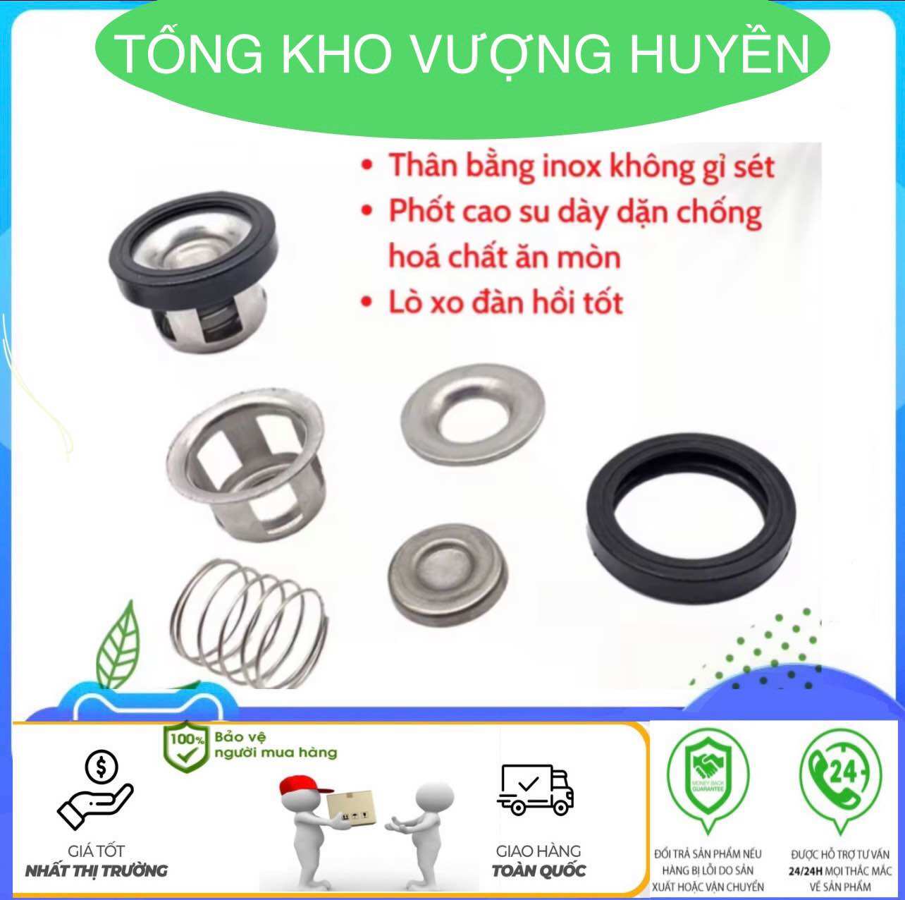 LUPPE - VAN 1 CHIỀU MÁY PHUN THUỐC SÂU, MÁY RỬA XE 0.5HP, 1HP, 2HP [ HÀNG XỊN ]