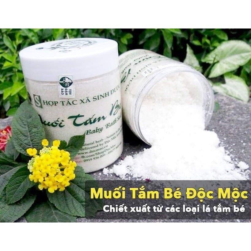 Muối tắm bé Sinh Dược - Độc Mộc