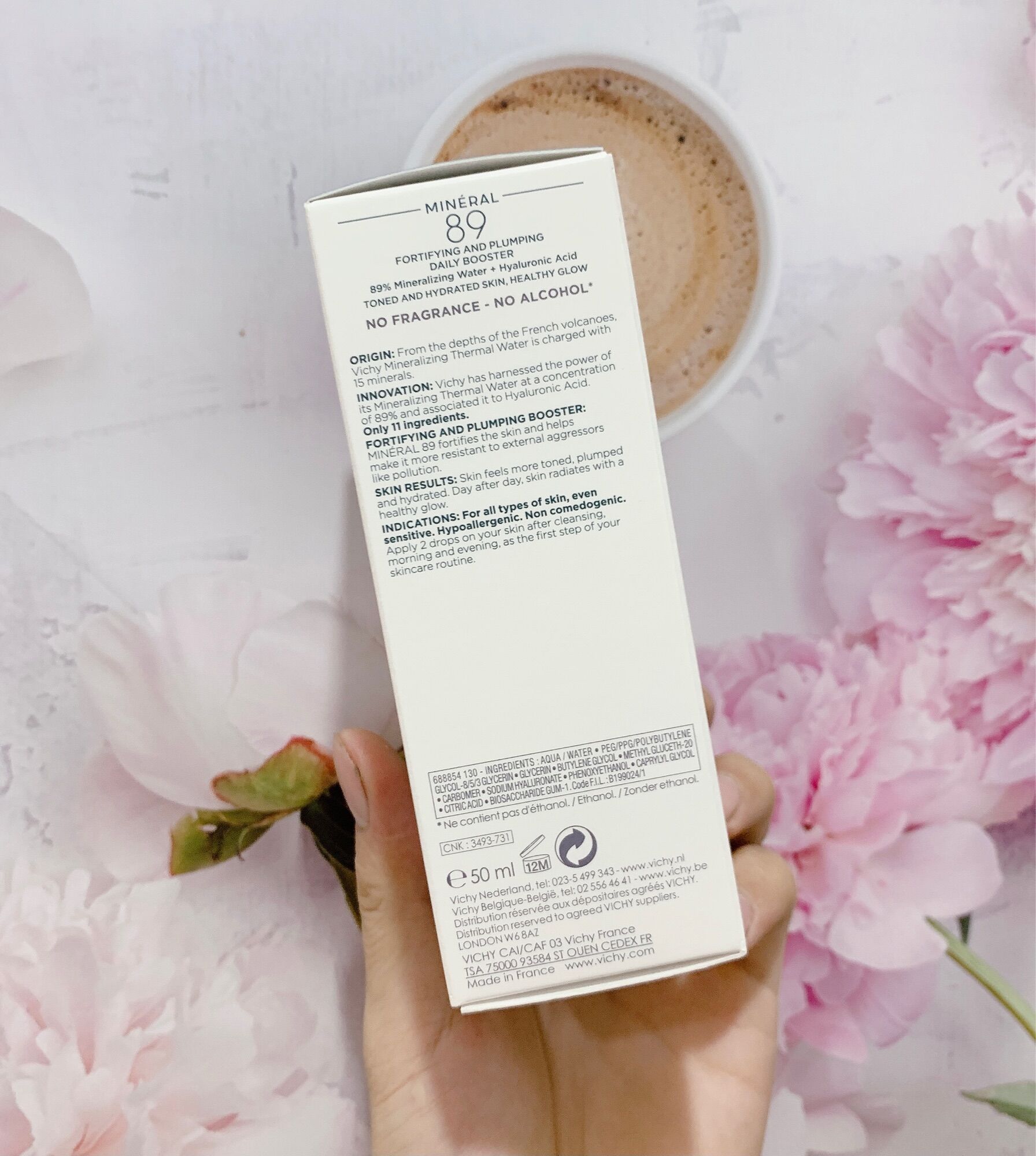 Tinh chất serum khoáng cô đặc Vichy 89 - 50ml