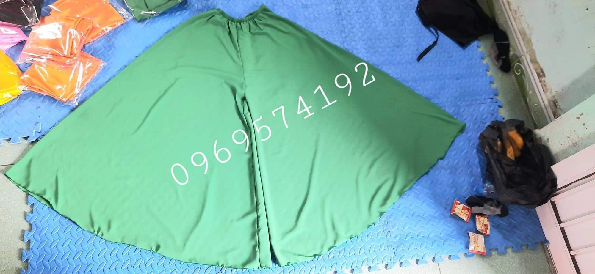 Quần váy lụa mặc áo dài