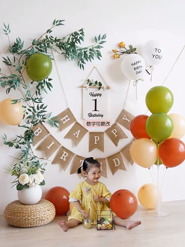 Trang trí sinh nhật phong cách hàn quốc