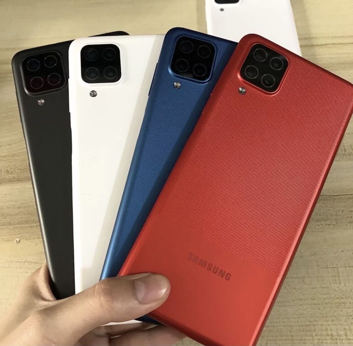 Bộ Vỏ Sườn SAMSUNG A12 ZIN Hàng Cao Cấp. ( Kèm khay Sim)