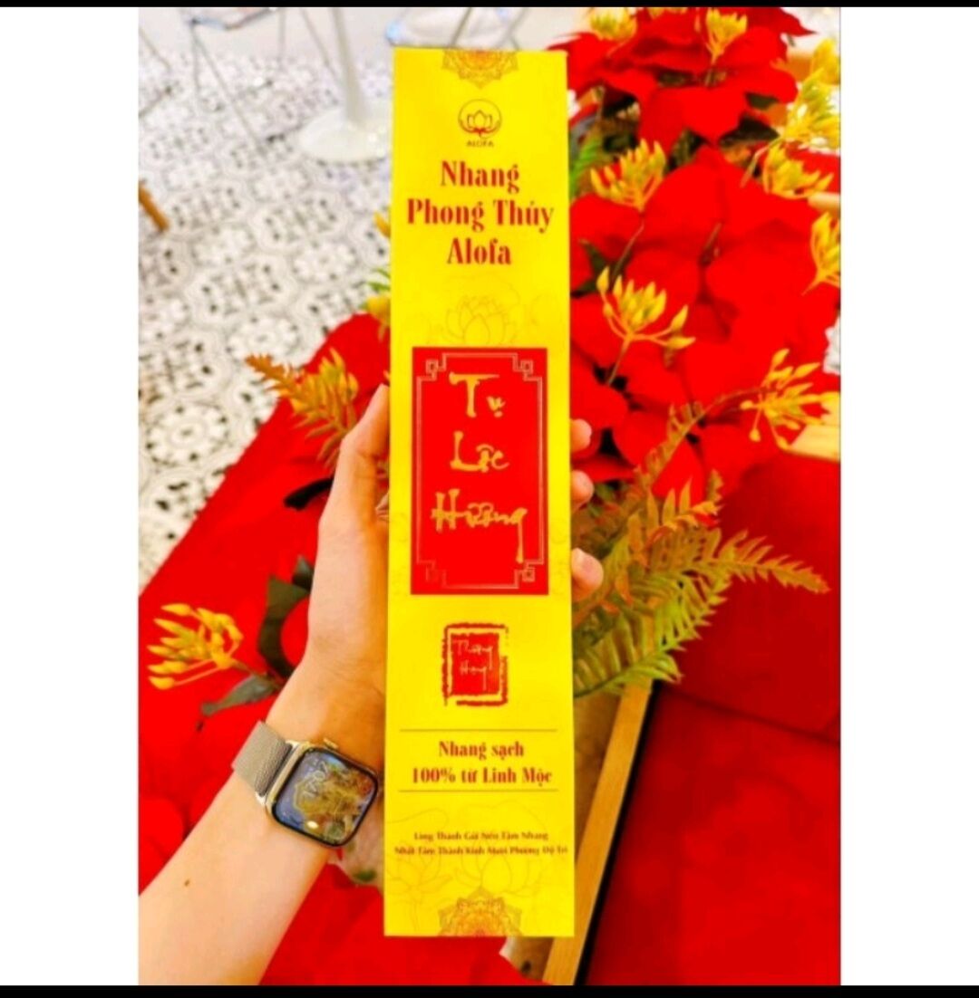 Nhang TuệTâm, nhang sạch phong thủy 114 nén (tụ Lộc Hương, mẫu mới)