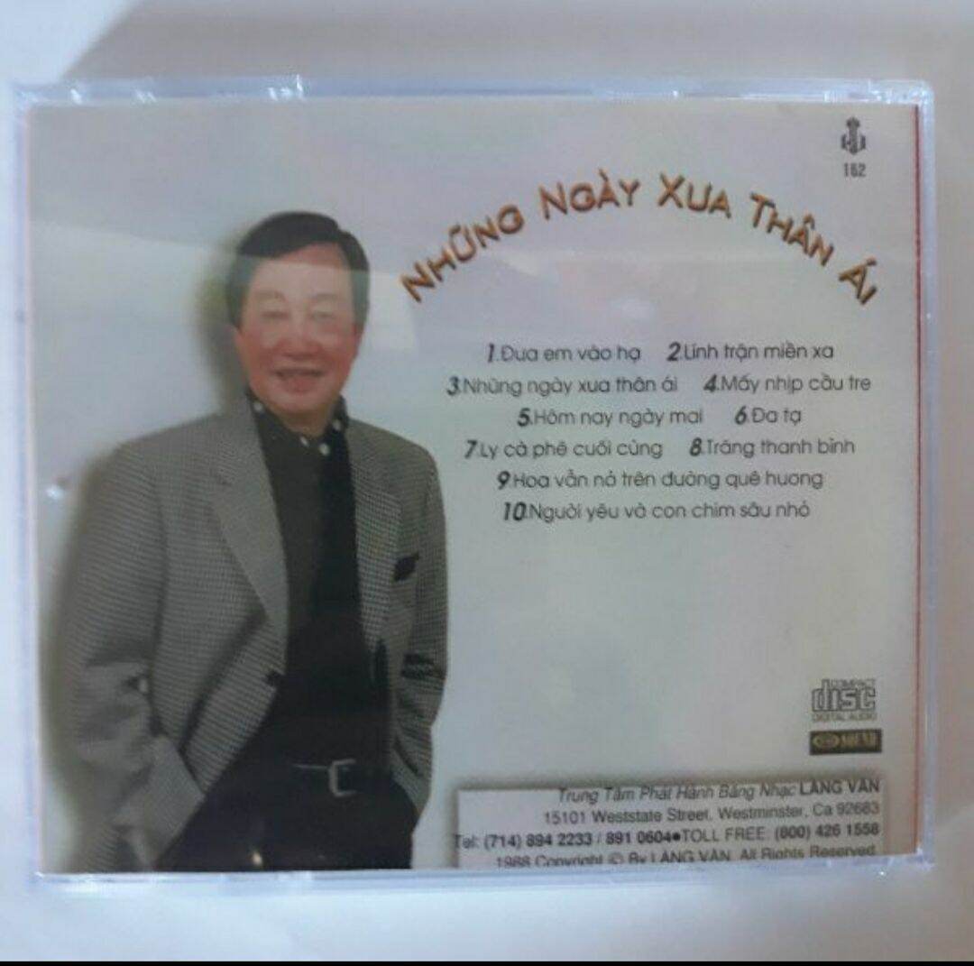 Bộ 4 cd Duy Khánh phono