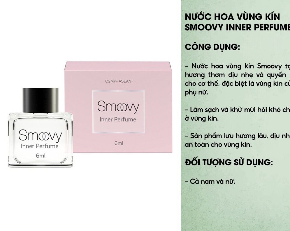Nước hoa vùng kín Smoovy