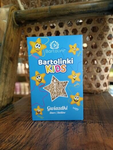Nui sao hữu cơ Bartolini kids 250gr