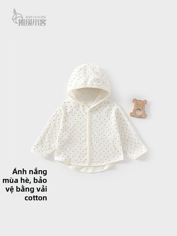 banjixiaoke | Quần Áo Chống Nắng Mỏng Nhẹ Cho Bé Mùa Hè