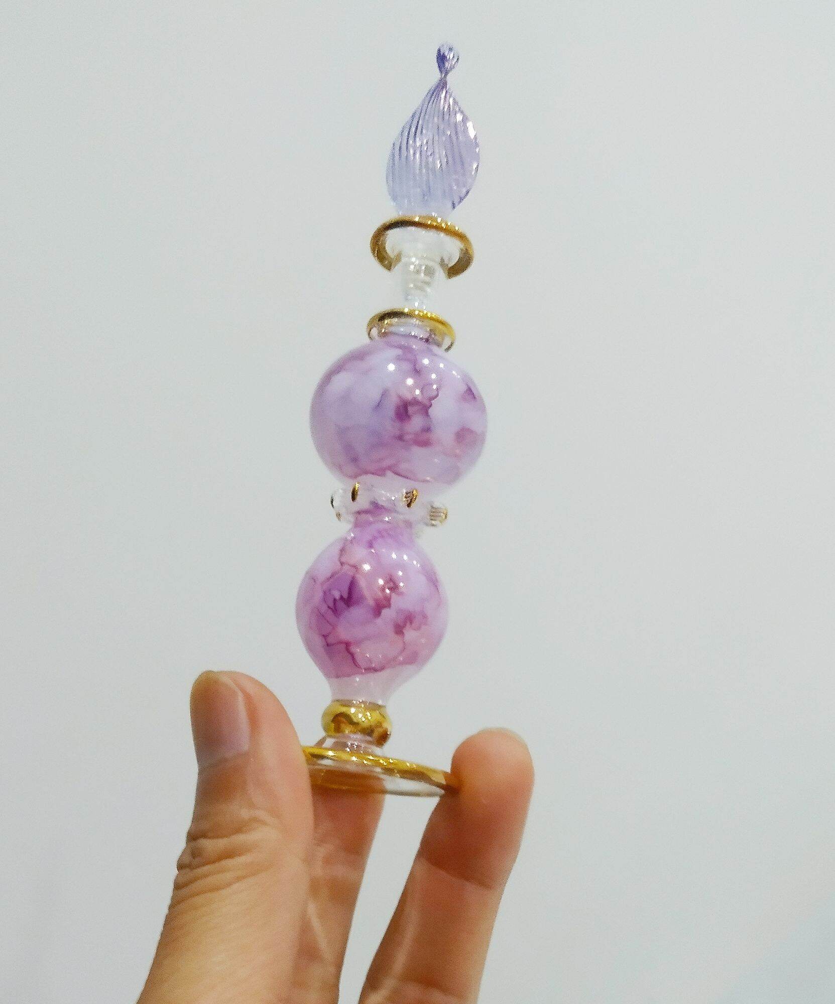 Bình mini bằng thủy tinh trang trí nhà cửa bình khoảng 25ml