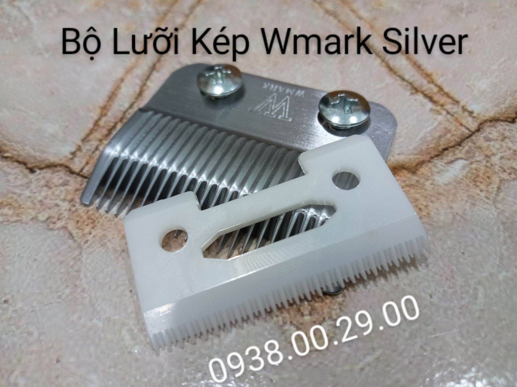 Lưỡi Kép Tông Đơ Cắt Tóc Kemei, Jame. Bộ Lưỡi Kép WMark Gold Cắt Ngọt Lắp Cho Tông Đơ Fade. (Ảnh thật)