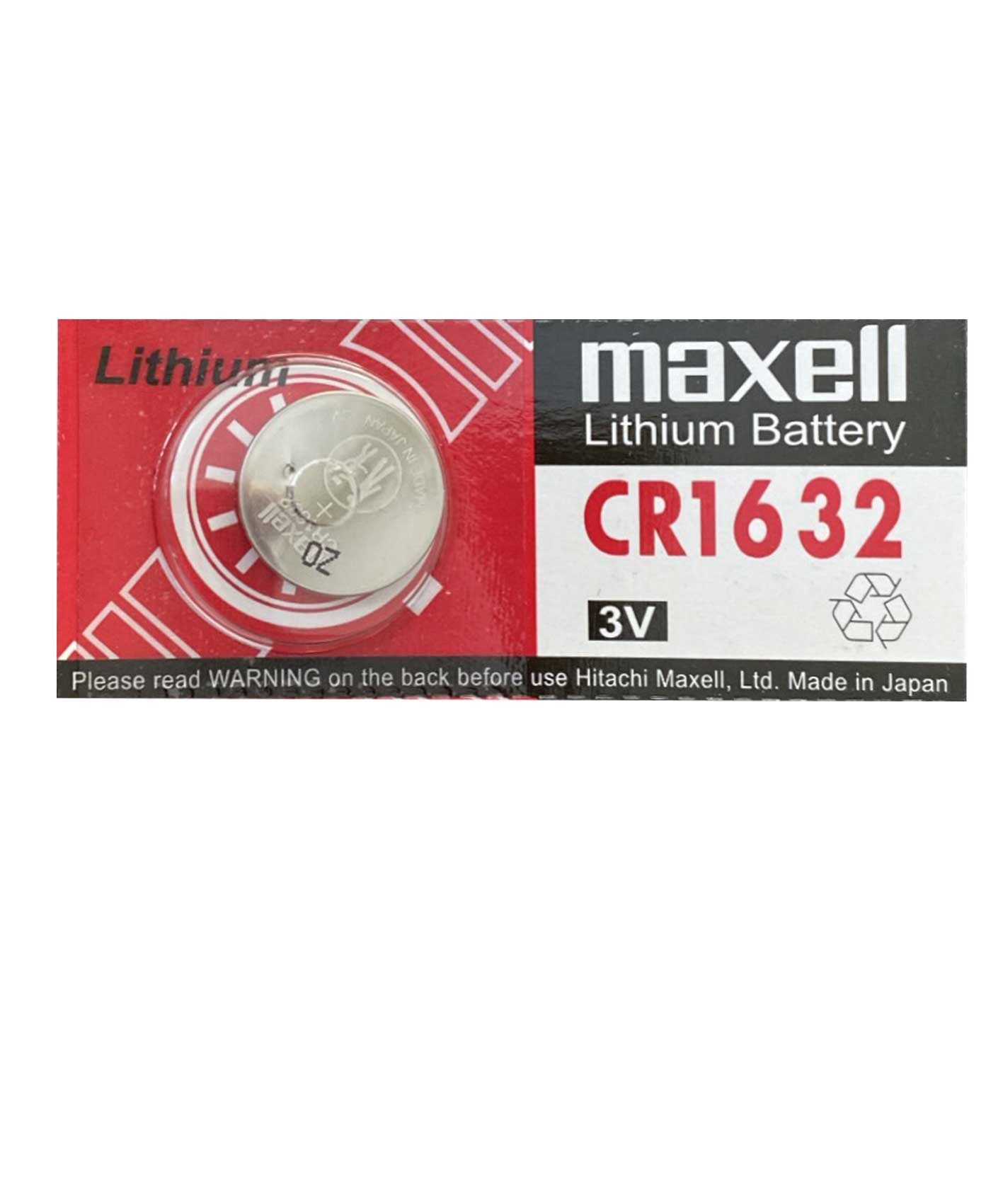 Pin Maxell CR1632 combo 10 viên