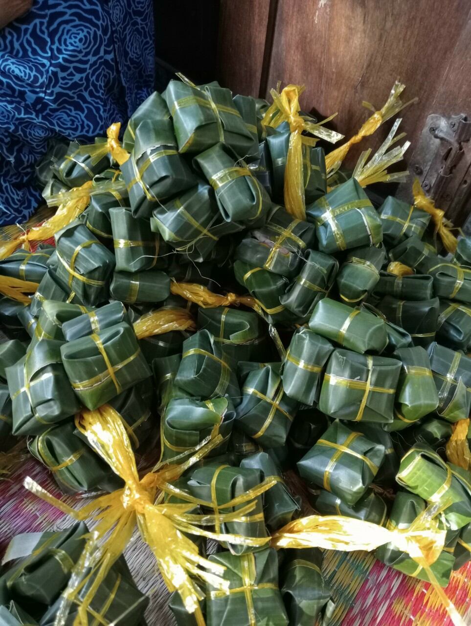 Combo 5 chùm nem bưởi chua, đặc sản vĩnh long, 1 chùm 10 chiếc