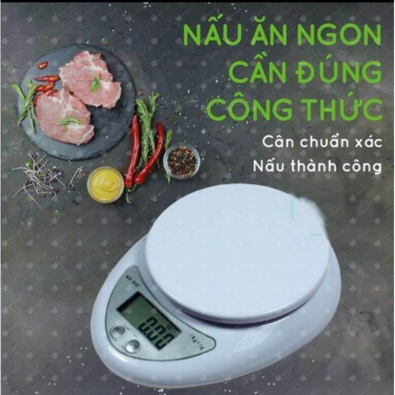 Cân điện tử nhà bếp mini 5kg