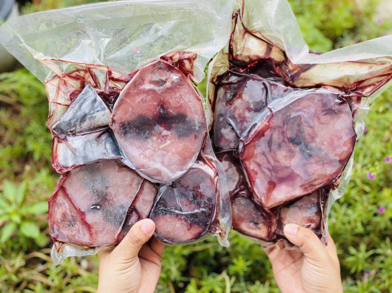 [GIAO NHANH 2H HCM] Giá Sỉ 1Kg Cá Ngừ Cắt Lát