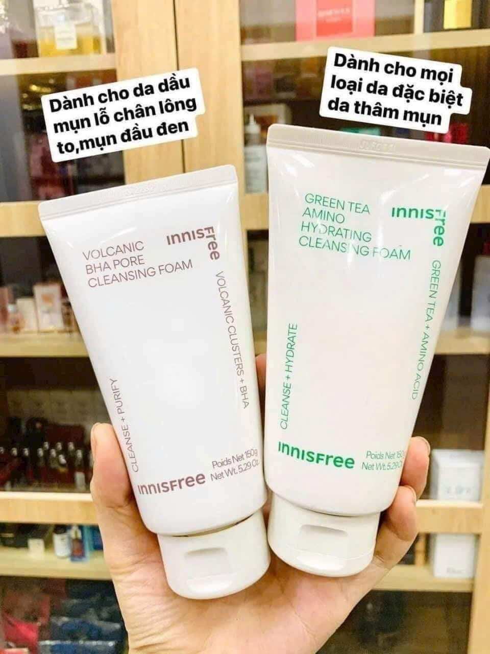 [Hoàn Tiền 8%]Sữa rửa mặt Innisfree 150ml Mẫu Mới 2024