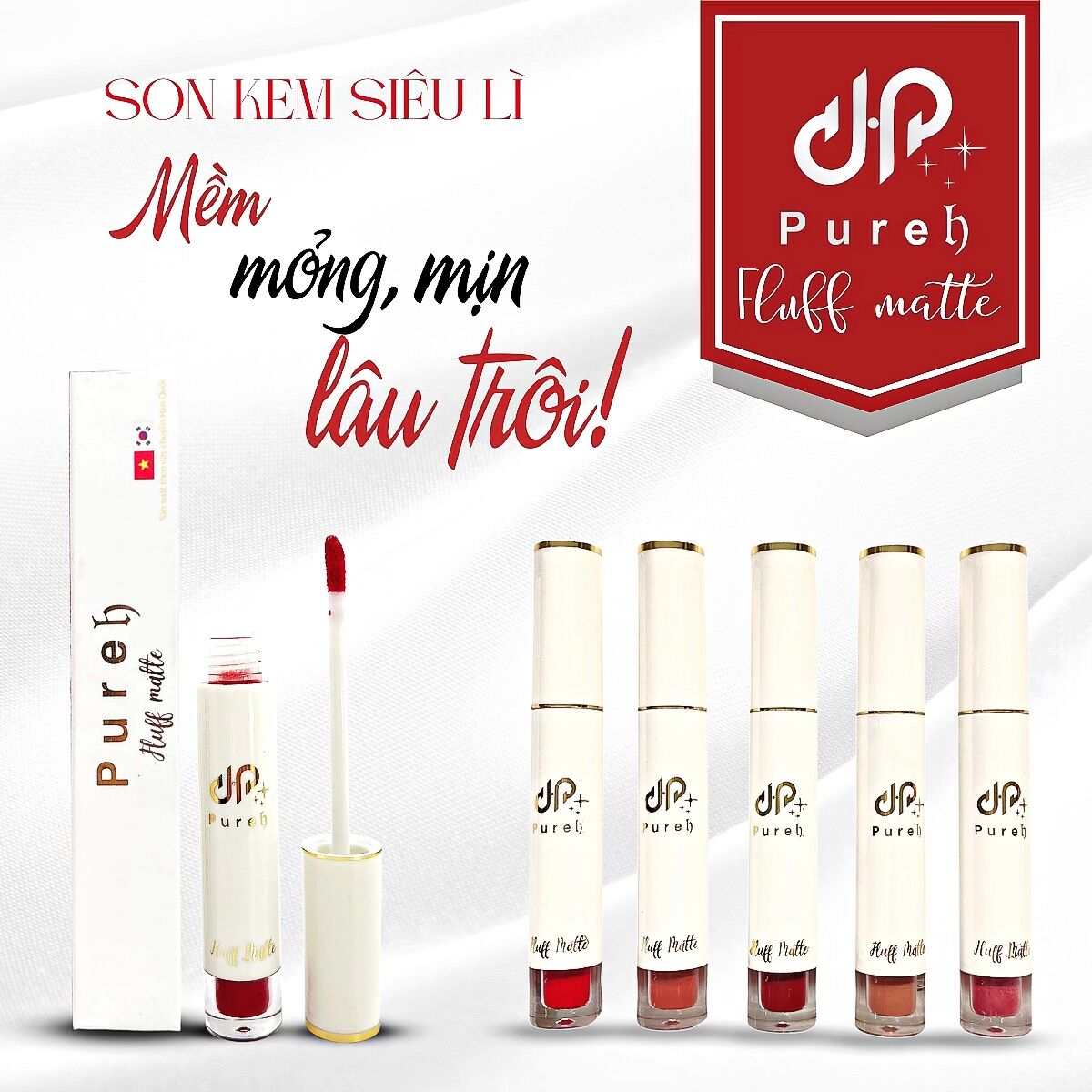 Son Kem Nhung Lì Đỏ Đất