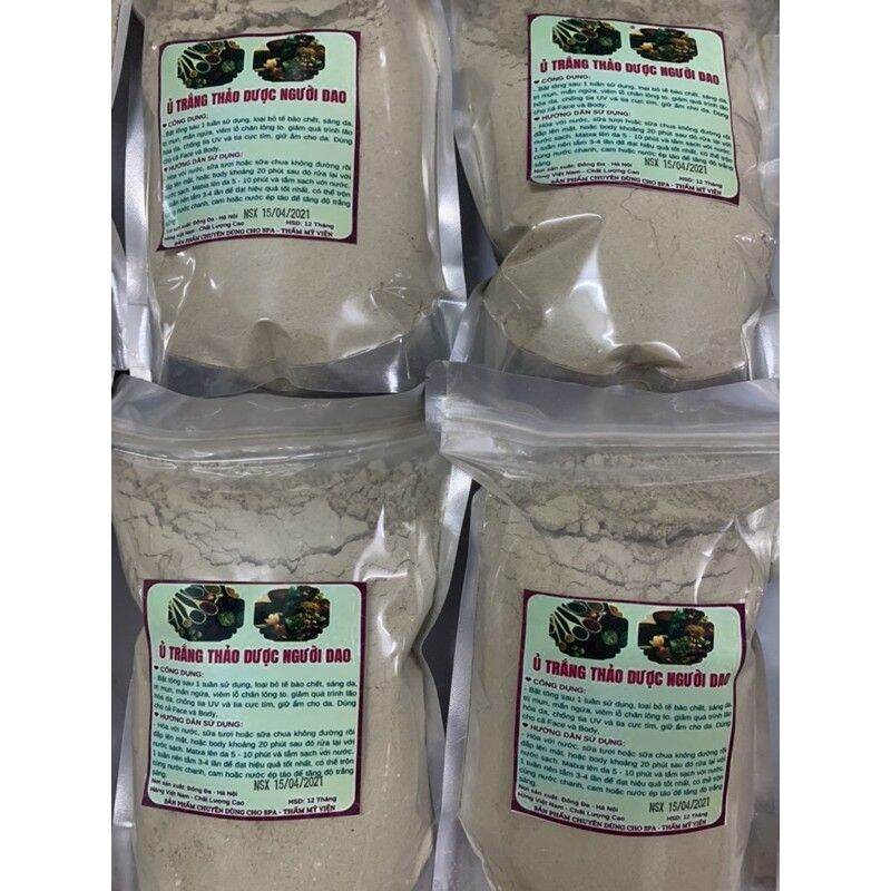 Bột ủ trắng thảo dược người Dao an toàn hiệu quả gói 1kg