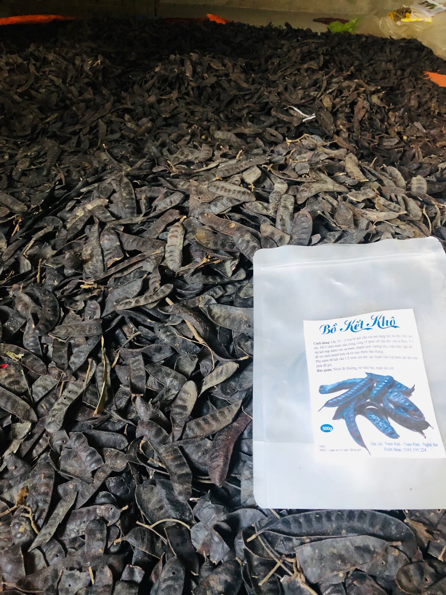 Bồ kết khô - túi 1KG - quả đều đẹp, già thơm, thu hái chín cây và được phơi khô bảo quản