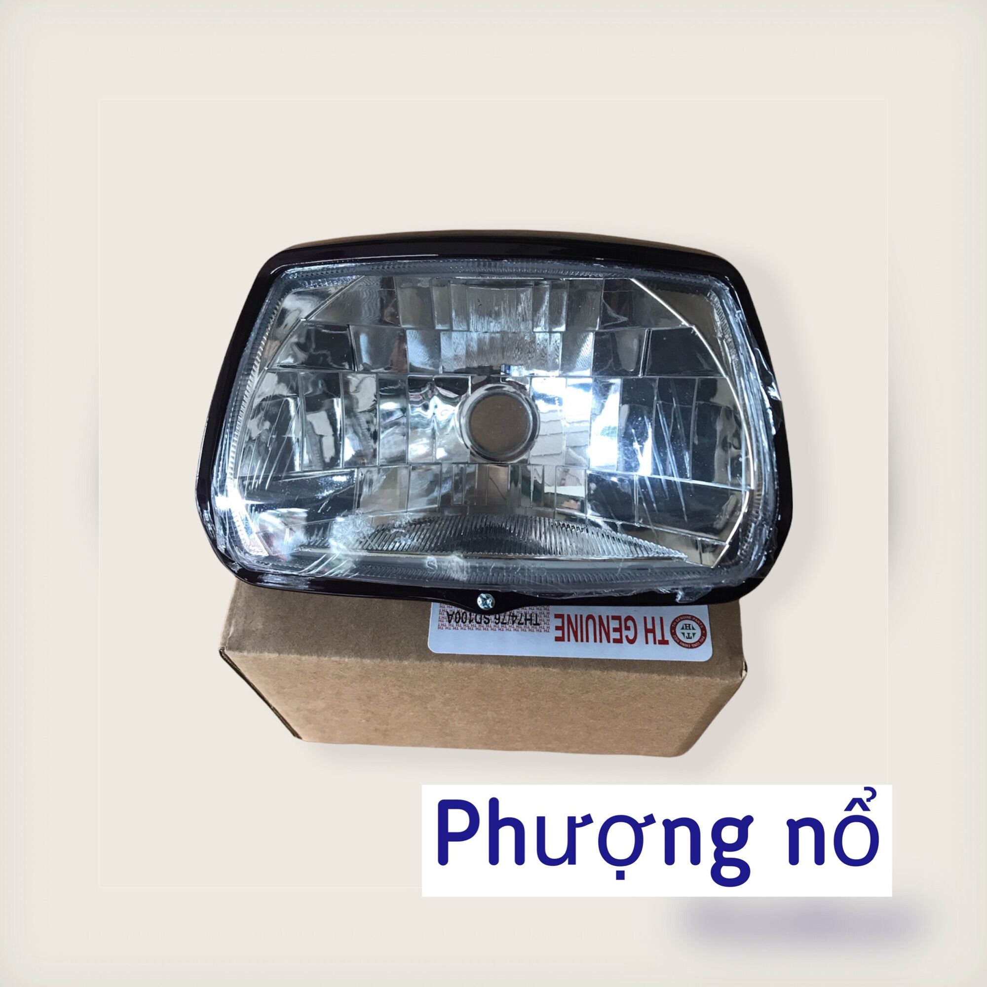 Choá đèn pha xe dream cả vành đèn