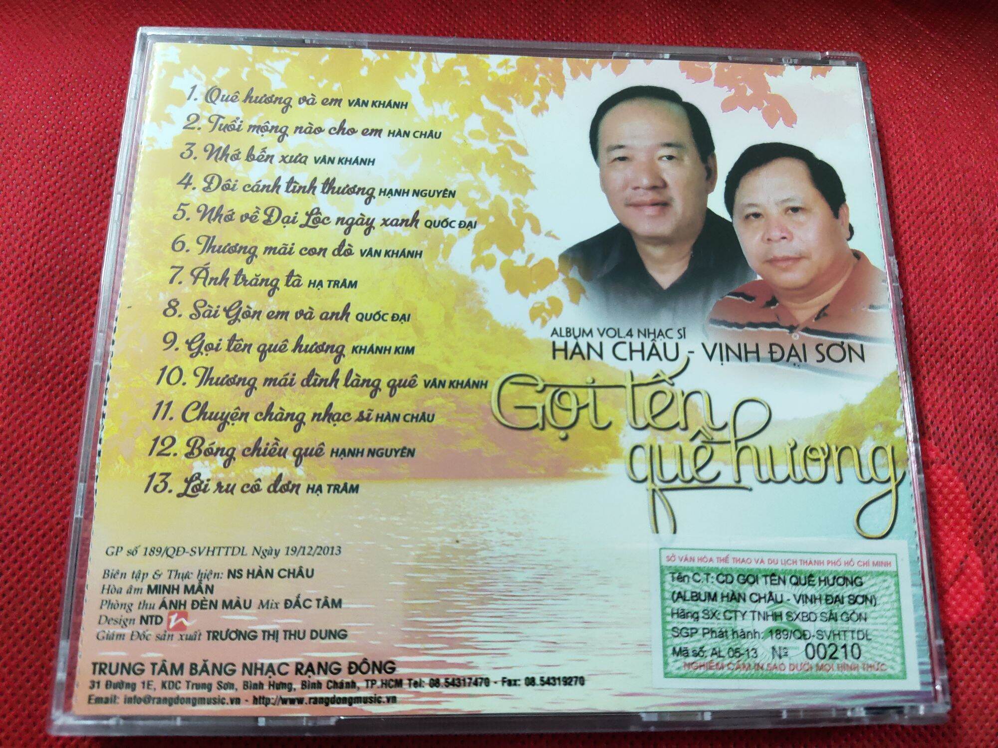 CD - Gọi tên quê hương
